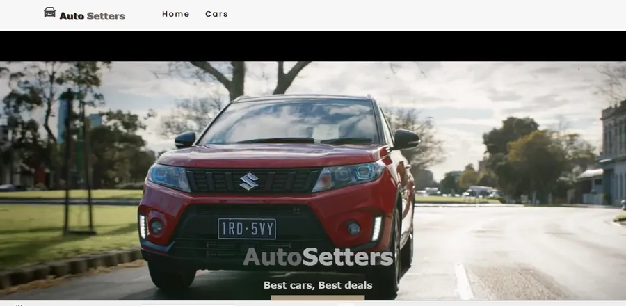 Auto Setters website screenshot