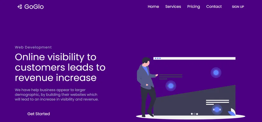 GoGlowe website screenshot